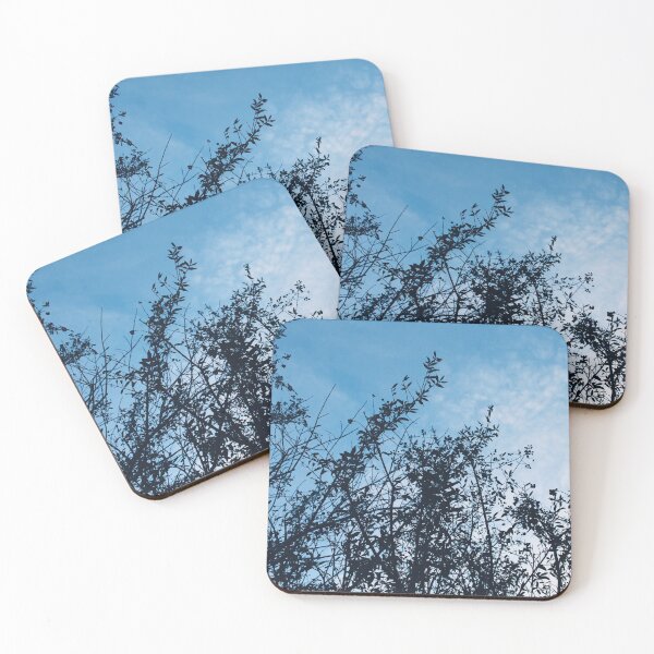 Item preview, Shadowy Plants Across a Blue Sky designed and sold by RoseyElisabeth.