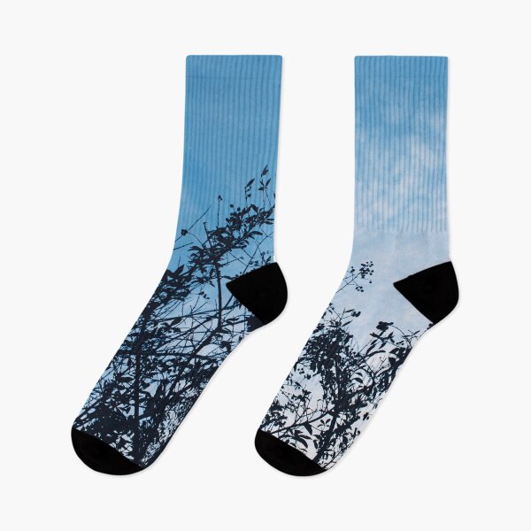 Item preview, Shadowy Plants Across a Blue Sky designed and sold by RoseyElisabeth.
