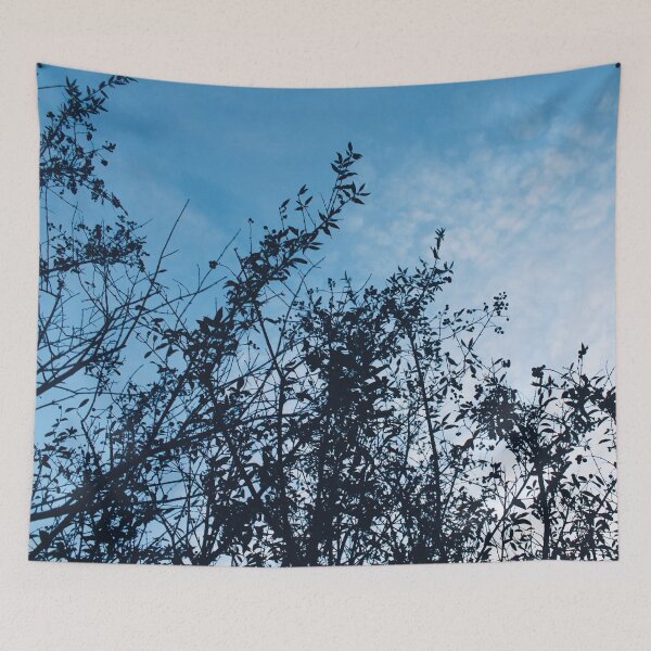 Item preview, Shadowy Plants Across a Blue Sky designed and sold by RoseyElisabeth.