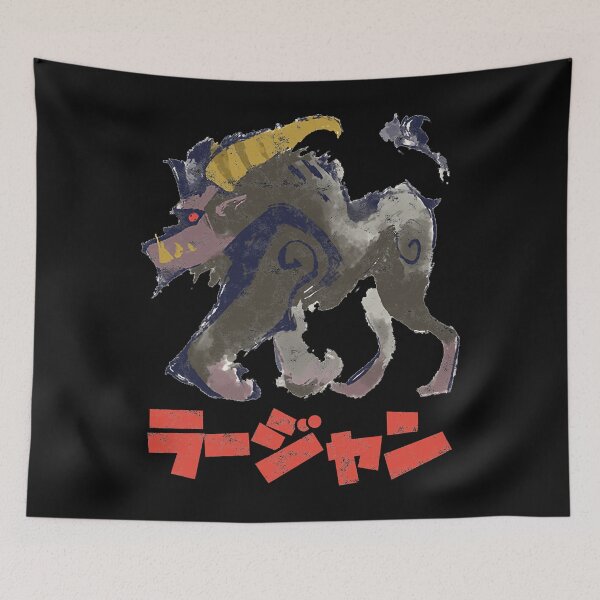 Item preview, Monster Hunter Rise Rajang Kanji Icon Essential designed and sold by MarthaAlle.