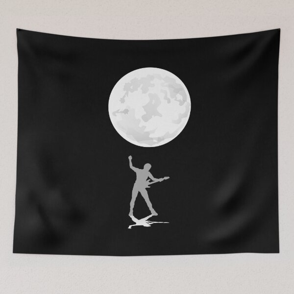 Item preview, Guitar Playing Under the Moonlight designed and sold by BeautifulH.