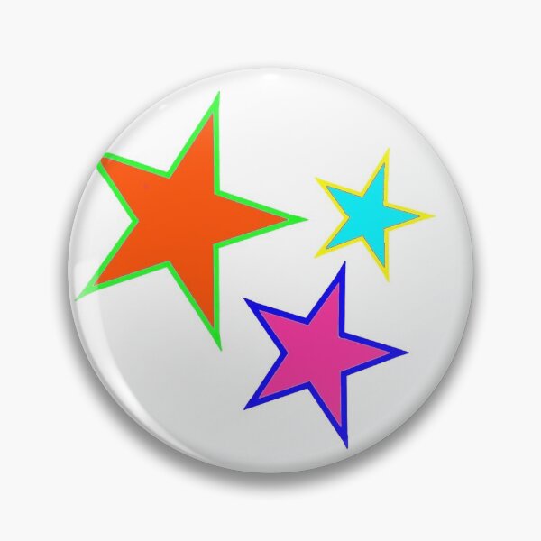 Item preview, Neon Multicolor stars designed and sold by lildesignss.