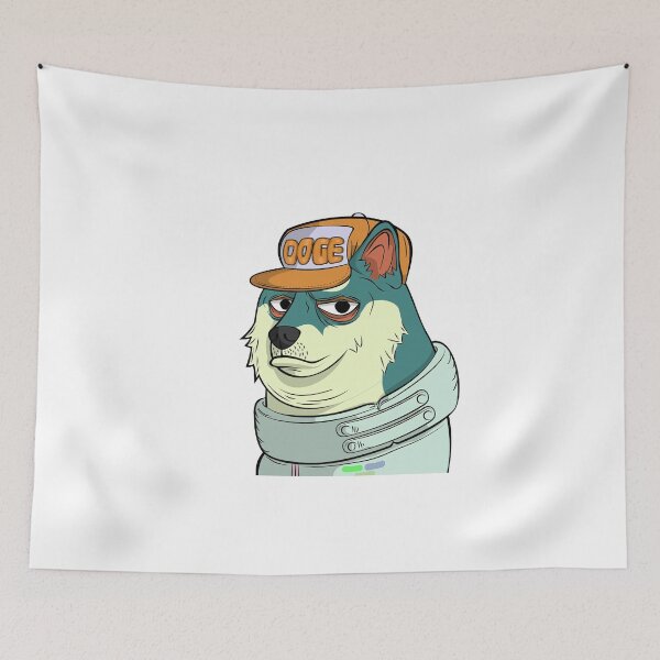 Item preview, doggy#1257 Comic Dog  Dogecoin   designed and sold by PetTotem.