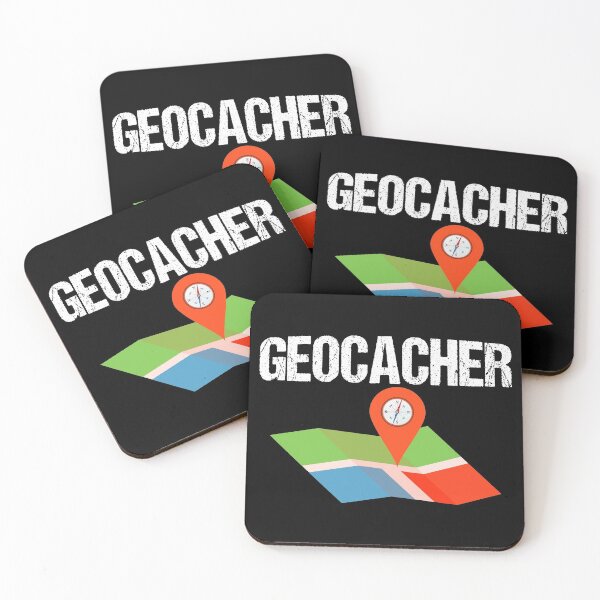 Item preview, Trendy Geocaching Map Geocacher designed and sold by Jmack40.