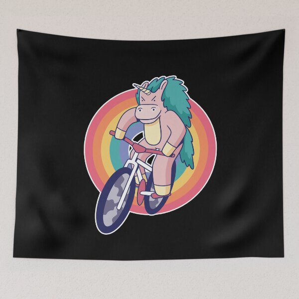 Item preview, Unicorn Riding Bicycle designed and sold by YueHeng Creates ⭐⭐⭐⭐⭐.
