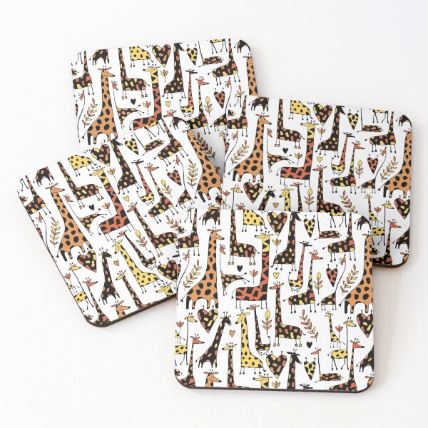 Item preview, Abstract Giraffes Heart designed and sold by MignonBeauty.