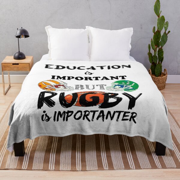Item preview, education is important but rugby is importanter designed and sold by Innovational.