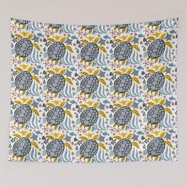 Item preview, Abstract Turtle Marine Life  designed and sold by MignonBeauty.