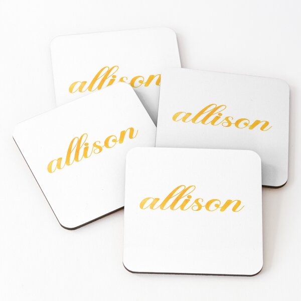 Item preview, Premium Custom Name - allison designed and sold by DitaNadiaStore.