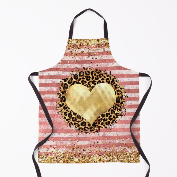 Item preview, Gold Foiled Heart Leopard designed and sold by storyboxdesigns.