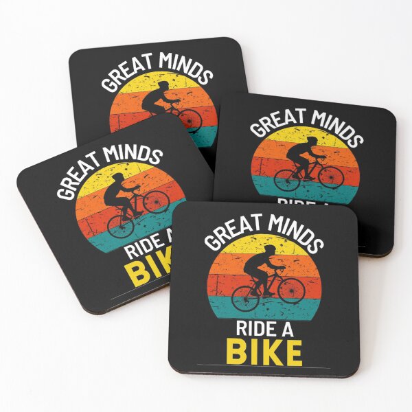 Item preview, Great Minds Ride A Bike Funny Bike Sayings And Quotes designed and sold by chetan786.