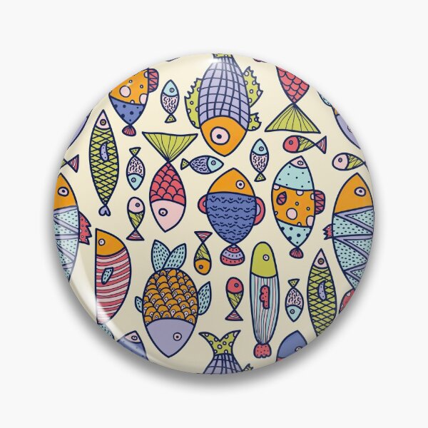 Item preview, Colorful Fish Hand Drawing designed and sold by MignonBeauty.