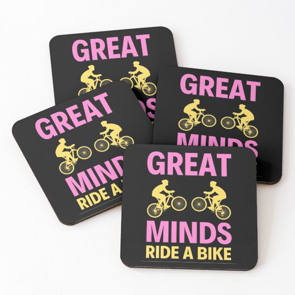 Item preview,  Great Minds Ride A Bike Funny Bike Sayings And Quotes designed and sold by chetan786.