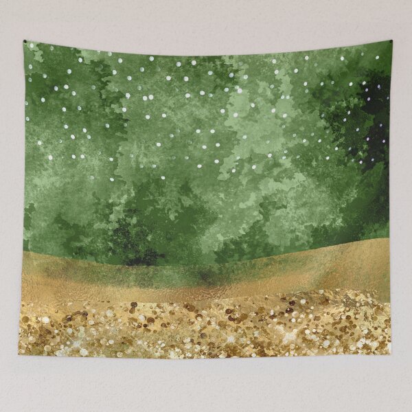 Item preview, Green Watercolor Glitter designed and sold by storyboxdesigns.