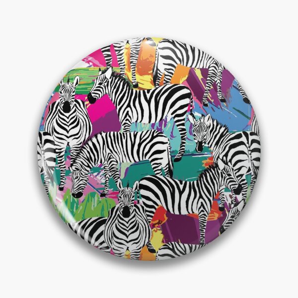 Item preview, Colorful Zebra Art designed and sold by MignonBeauty.