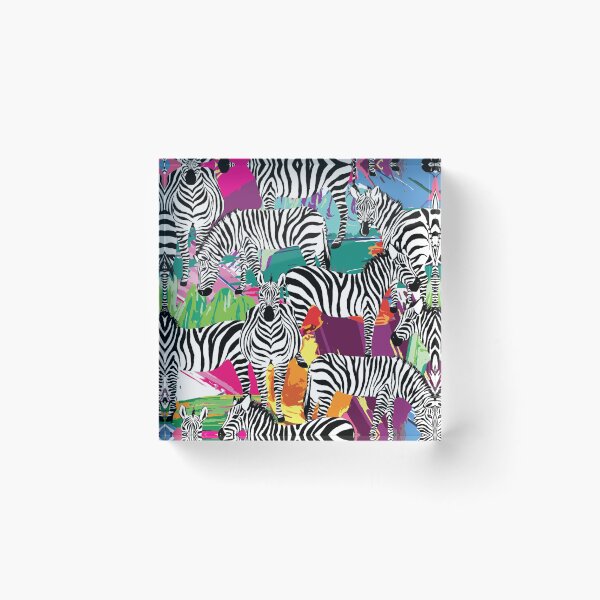 Item preview, Colorful Zebra Art designed and sold by MignonBeauty.