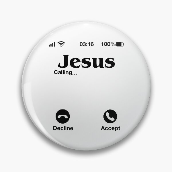 Item preview, Jesus is calling Love Jesus Got Jesus boyfriend Cool Mountain Gift Premium Apparel Funny Holiday Xmas designed and sold by DesignByHeartUK.