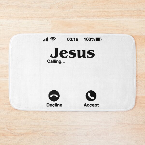 Item preview, Jesus is calling Love Jesus Got Jesus boyfriend Cool Mountain Gift Premium Apparel Funny Holiday Xmas designed and sold by DesignByHeartUK.