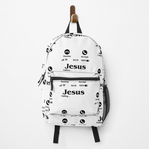 Item preview, Jesus is calling Love Jesus Got Jesus boyfriend Cool Mountain Gift Premium Apparel Funny Holiday Xmas designed and sold by DesignByHeartUK.