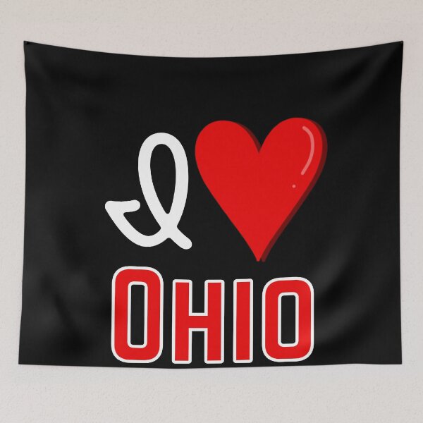 Item preview, I love Ohio, OH Design designed and sold by Constant Readers.