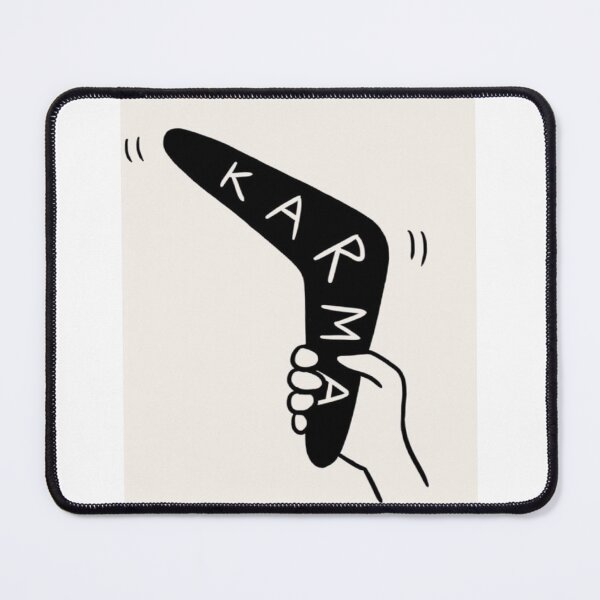 Item preview, karma boomerang designed and sold by Shayna Robertson.