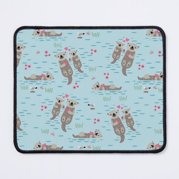 Item preview, Cute Otter Mom And Baby In The Ocean  designed and sold by MignonBeauty.