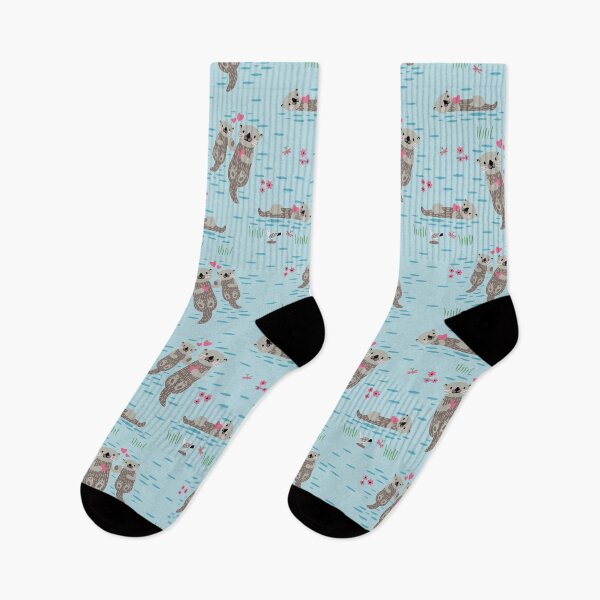Item preview, Cute Otter Mom And Baby In The Ocean  designed and sold by MignonBeauty.
