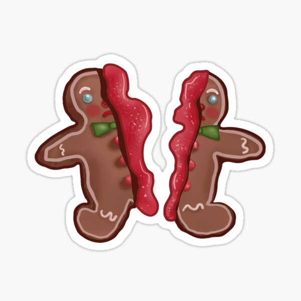 Der Lebkuchenmann Sticker