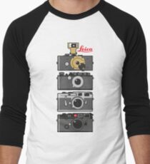 Leica Kameraentwicklung Baseballshirt mit 3/4-Arm