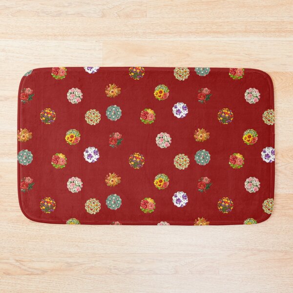 Item preview,  Mixed Flower Shaped Blooming Vintage Flowers Colorful Florals designed and sold by silviaol.