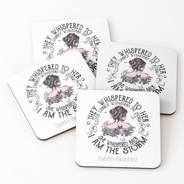 Item preview, Women Diabetes Warrior I Am The Storm designed and sold by Grooffos.