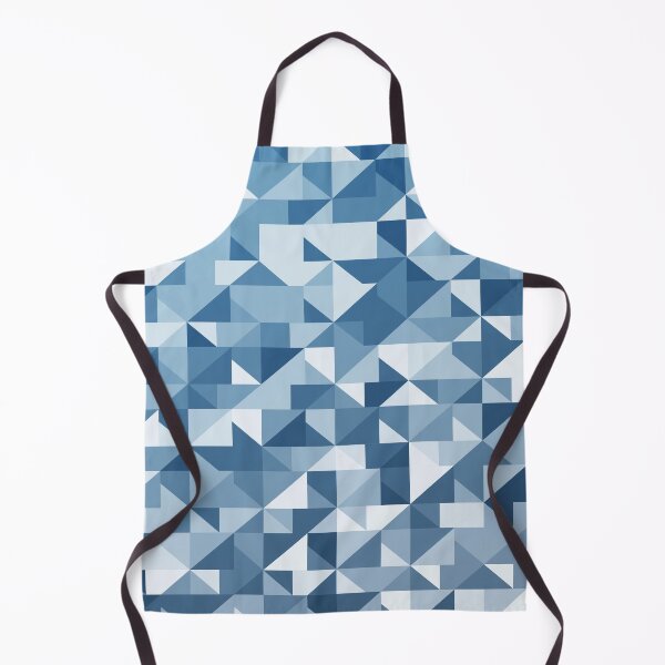 Item preview, Blue Triangles Geometric designed and sold by storyboxdesigns.
