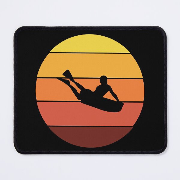 Item preview, Vintage Retro Sunset Body boarding Water Sport Gift designed and sold by TastefulTees.