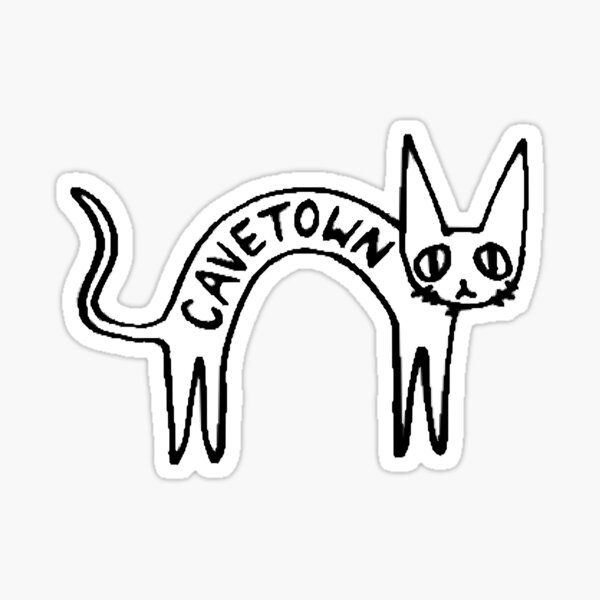 Cavetown Cat Sticker