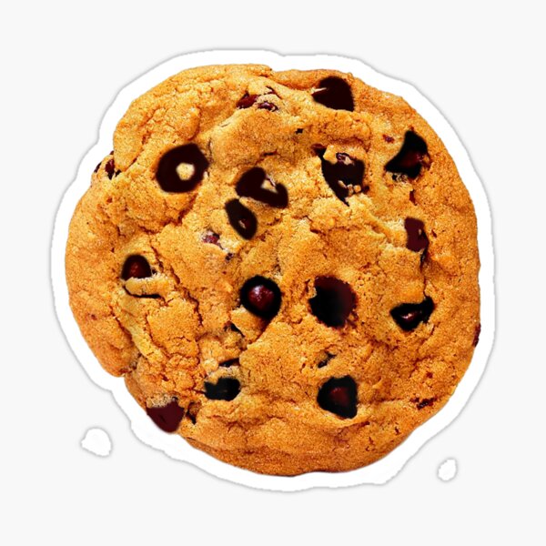 Sticker: Chocolate Chip Cookie | Redbubble