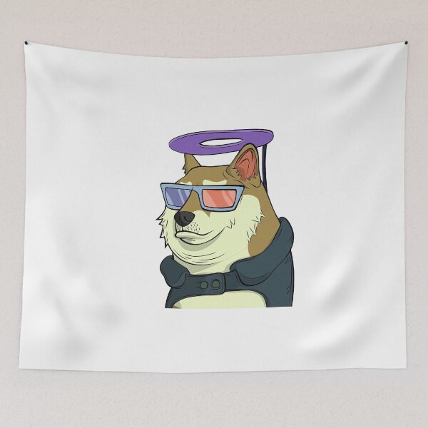 Item preview, doggy#2970 Comic Dog  Dogecoin   designed and sold by PetTotem.