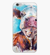 Optimistic Cow iPhone Case