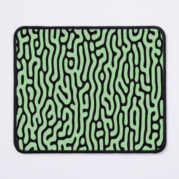 Item preview, Light Green and Black Turing Pattern designed and sold by rp-art.