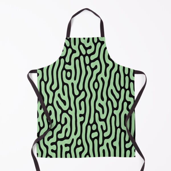 Item preview, Light Green and Black Turing Pattern designed and sold by rp-art.