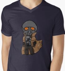 Chibi Veteran Ranger Men's V-Neck T-Shirt