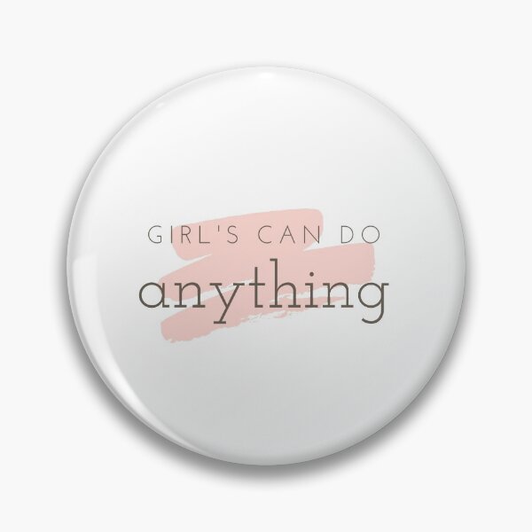 Item preview, girl's can do anything designed and sold by cloudvv.