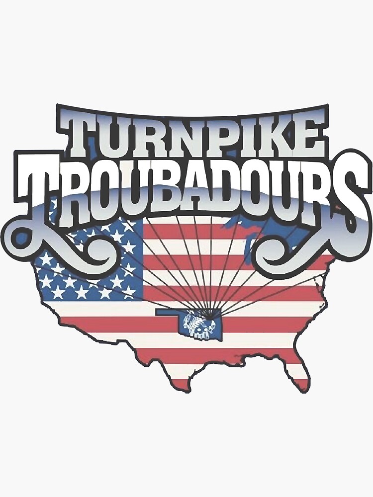 "TURNPIKE TROUBADOURS 1F Classic" Sticker for Sale by CarlaWilkinson