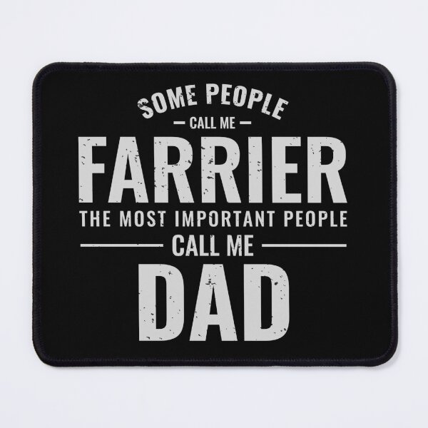 Item preview, Farrier Dad Fathers day Funny Blacksmith Gift designed and sold by TastefulTees.