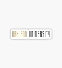 Oakland University Sticker