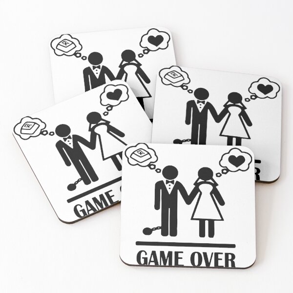 Item preview, Funny Programmer Love Wedding Girlfriend Game Over Boyfriend Work Home Sleep Life C++ Python Love Art Design Happy Apparel Essential Inspiration Joy Mood designed and sold by DesignByHeartUK.