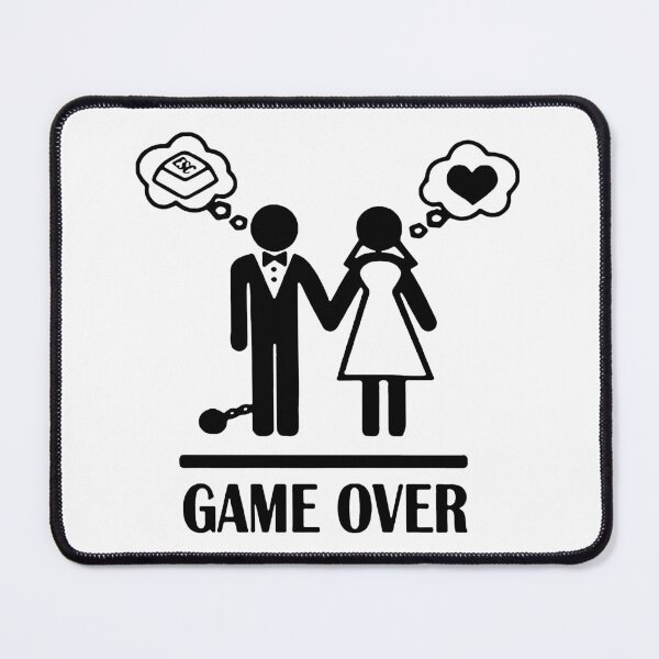 Item preview, Funny Programmer Love Wedding Girlfriend Game Over Boyfriend Work Home Sleep Life C++ Python Love Art Design Happy Apparel Essential Inspiration Joy Mood designed and sold by DesignByHeartUK.