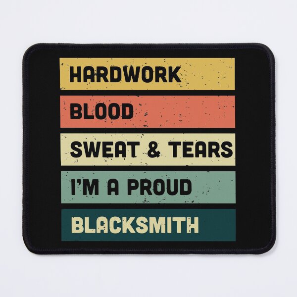 Item preview, Vintage Retro Blacksmith Metalsmith Metal Worker Craftsman Gift designed and sold by TastefulTees.