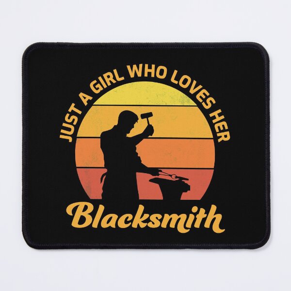 Item preview, Vintage Retro Blacksmith Craftsman Wife Girlfriend designed and sold by TastefulTees.