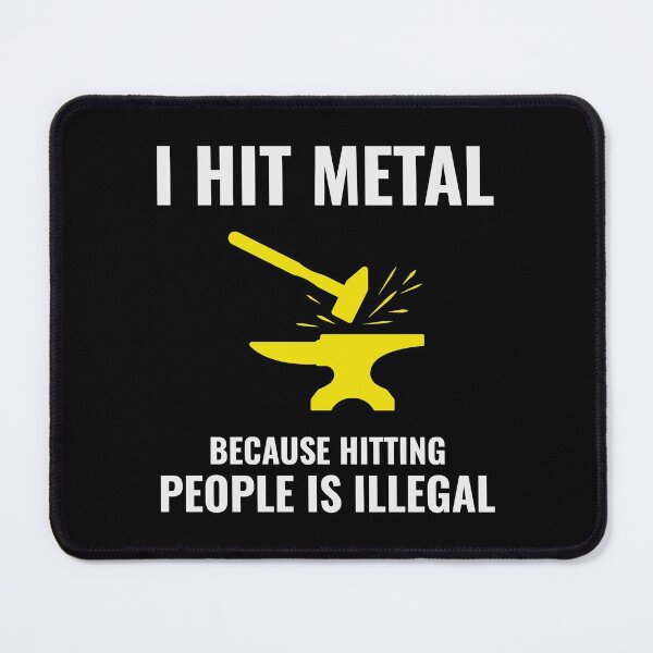 Item preview, Blacksmith Metalsmith Metal Worker Craftsman Funny Gift designed and sold by TastefulTees.