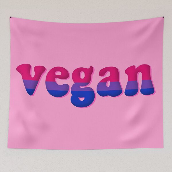 Item preview, Vegan Bi Pride Flag Retro LGBTQ Bisexual designed and sold by cashewdays.